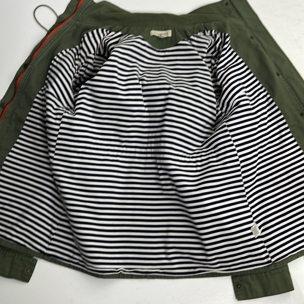 41 Hawthorn Chaplin Essential Hooded Anorak olive green utility Jacket small - Picture 10 of 15